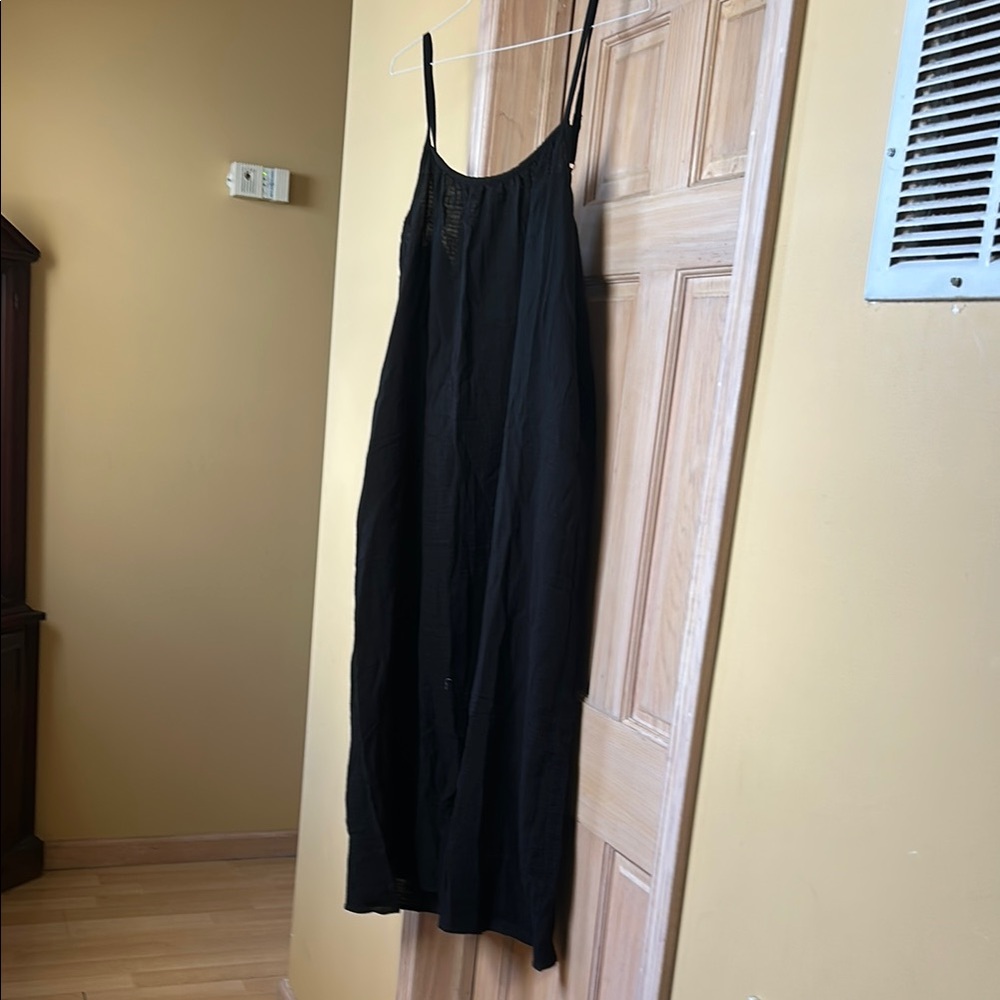 Black Spaghetti Strap Dress